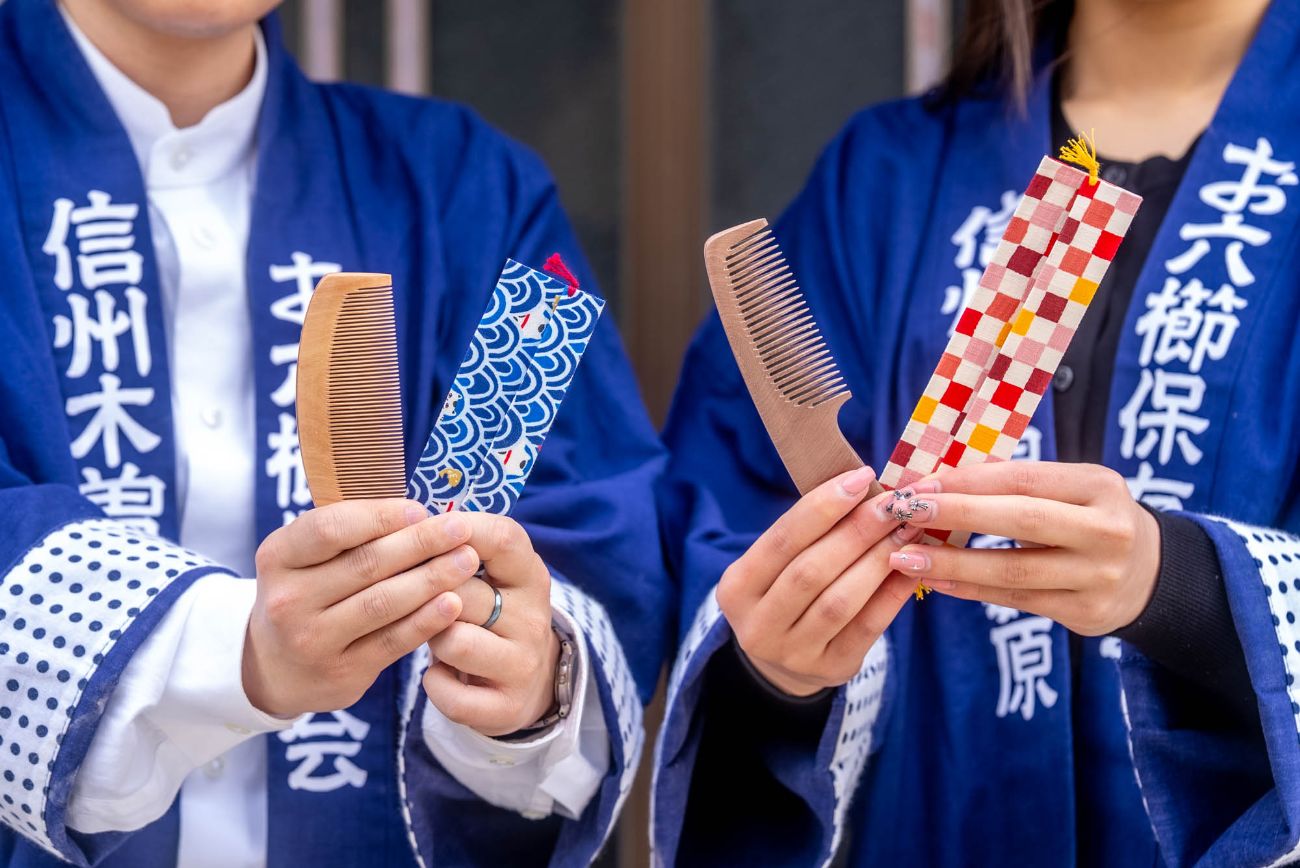 木曽の伝統工芸にふれる旅:木曽漆器・お六櫛・蕎麦打ち体験モデルコース